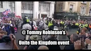 Tommy Robinson rally who is here and why?