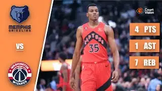 Christian Koloko - 4 Points, 3 Blocks, 1 Assist vs Wizards - 2025-26 Regular Season