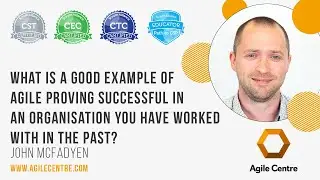 What is a great example of agile proving successful?