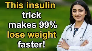 99% People LOSE WEIGHT FASTER With This Insulin Trick | Senior wellness