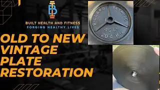 Vintage Weight Plate Restoration Project