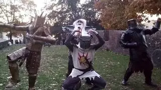 [HMCI] Gwin-yu Force VS Artorias Cyaran Ornestein GwynHollow fight [Dark Souls Cosplay]