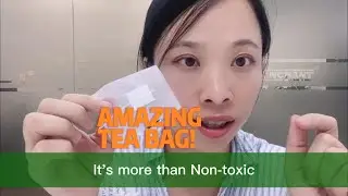 PLA corn fiber tea bag -- amazing biodegradable and environment-friendly tea bag