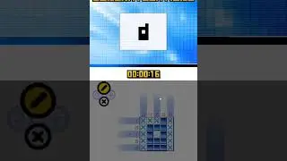 Picross gameplay on DS