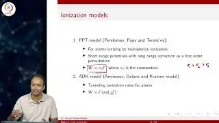 Ionization models
