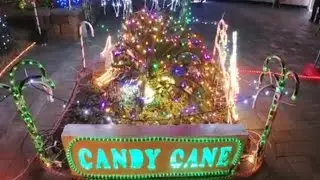 Candy Cane Lane Poway San Diego California