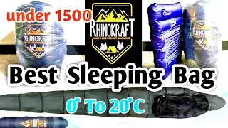 Best sleeping bag  under 1000 रुपये में! Quality  में  इससे  बेहतर  कोई  नहीं. 