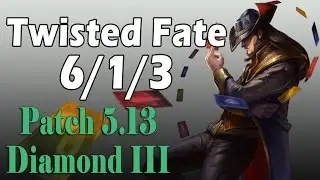 Twisted Fate vs Diana || DIANA GOT MAD ^ ^