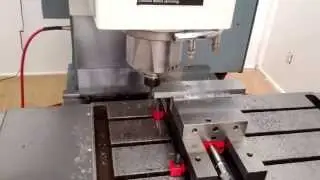 Taking my first big cut on the Fadal!