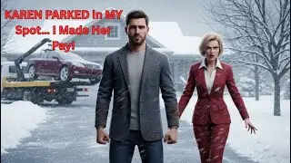 HOA Karen PARKED in My Cleared Spot During a Blizzard&hellip; So I Had Her Car TOWED!