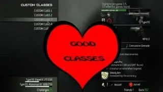 40 and 4 MW3 good custom classes