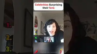 Stars' Most UNEXPECTED Fan Reactions! 🌪️ #celebritysurprises #celebrities #fans #suprise