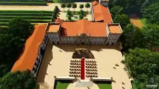 Palácio da Brejoeira, em Monção - Portugal 3D