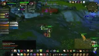 Huge teamfight, crazy healing forever [Nostalrius priest PvP]