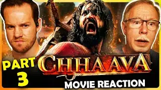 Chhaava Movie Reaction ! Part 3/3 | Vicky K | Rashmika M | Akshaye K | Dinesh Vijan | ChaatNChat
