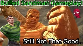 6 Star Rank 4 Sandman Gameplay! Better, But Still Not Great? | Marvel Contest Of Champions