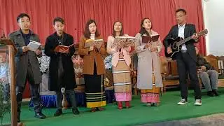 Sunday Devotion Service with ITS and Zeliangrong-Inpui Artists Promotion