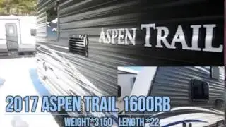 2017 ASPEN TRAIL 1600RB - TAKE A TOUR! Mekkelsen RV