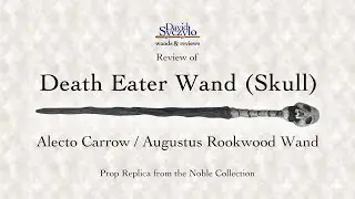 Death Eater Skull Wand - The Noble Collection