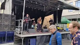 The Albino Frogs At Bargoed Music Festival Part 1 #music #wales #bargoed