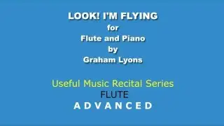 Look! I'm Flying - flute and piano