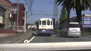 ドライブ動画　大分県別府市内のドライブ　2009/04/18 #1