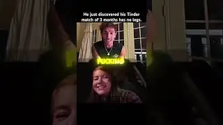 His reaction 🥺, your thoughts? #tinder #relationship #tinderdate #amputee