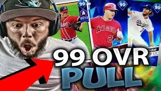 99 OVERALL PULL!! OMG  - MLB THE SHOW 17 DIAMOND DYNASTY