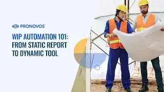 WIP Automation 101: From Static Report to Dynamic Tool