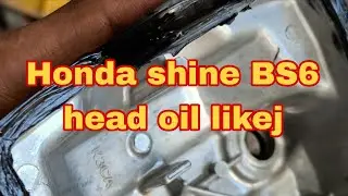Shine 100 BS6 head oring oil likhega problem ❓🤔
