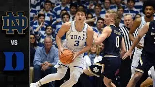 Notre Dame vs. Duke Basketball Highlights (2017-18)