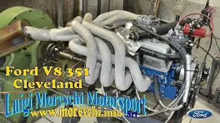 Prova al banco motore Ford V8 351 Clevelnd - Dyno Test