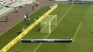 PES 2013 Demo + PESEdit.com patch. A.C. Milan - Valencia CF (scoreboard)