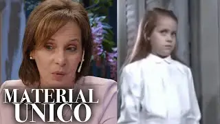 La SORPRESA de Gabriela Toscano al ver ESCENAS de La Mary, película en la que actuó SIENDO una NIÑA