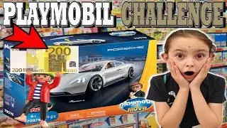 PLAYMOBIL CHALLENGE : Je fais mon shopping pour 200 euros ! - Shannon Merveille