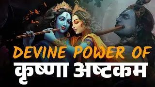 Krishna Ashtakam | POWERFUL Sanskrit Stotra to Invoke Lord Krishna's Blessings | कृष्णाष्टकम्