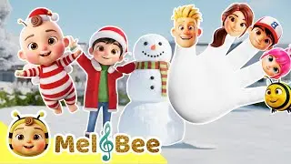 Baby Finger Christmas | Finger Family Holiday Song for Kids | Melobee Songs