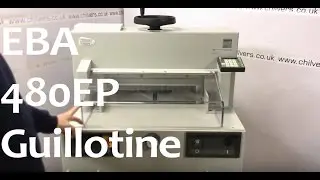 EBA 480 EP Electric Guillotine
