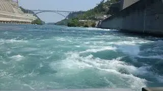 Dennis Jones on Fishing Platform NYS Power Authority
