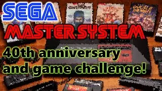 SEGA Master System 40th anniversary and game challenge!