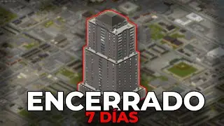 I SURVIVED 7 DAYS WITHOUT LEAVING A SKYSCRAPER | Project Zomboid