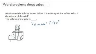 Word problems about cuboids