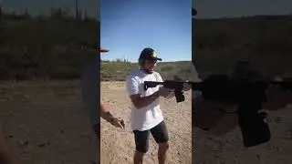 Teaching friends how to shoot full auto. #cod #gun #fullauto