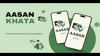 Aasankhata &ndash; Final Year Project | Mobile App for Small Shopkeepers | COMSATS University Wah