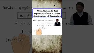 #HypothesisTest #LinearCombination #Ttest #Econometrics #Tutorial