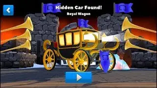 Crash of Cars Hidden Castle Royal Wagon Found !!!