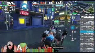 Stage 1 - Race - Tour de Zwift || Advanced - dropped