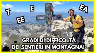 Gradi di difficolt&agrave; dei sentieri in montagna!