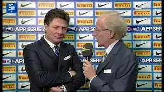 2013-14 (7a - 05-10-2013) INTER-Roma 0-3 Intervista Mazzarri - Estratto SabatoSprint Rai2