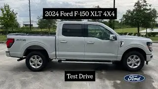 2024 Ford F-150 XLT Crew Cab 4X4 5.0L V8 Gasoline - Test Drive